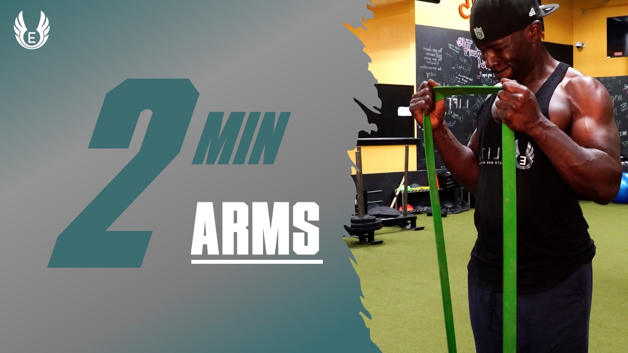 Biceps Resistance Band Workout 2 Minute Band Bicep Workout For